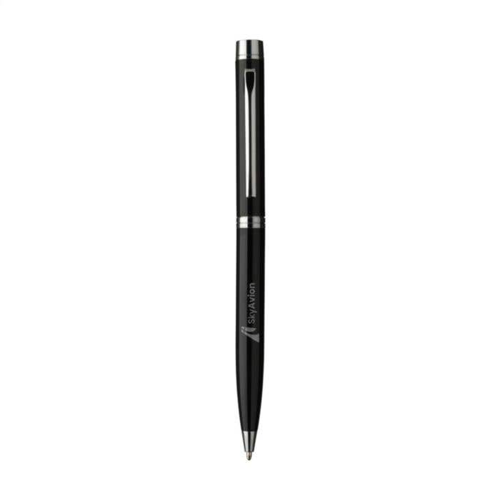 Stylo à bille | Acier inoxydable recyclé | Système rotatif à clic