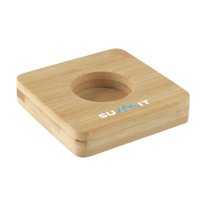 Bougeoir | Bambou | Carré | Certifié FSC®
