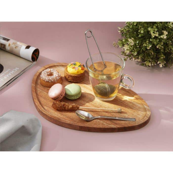 Plateau de service | Bois d'acacia FSC® | Triangulaire