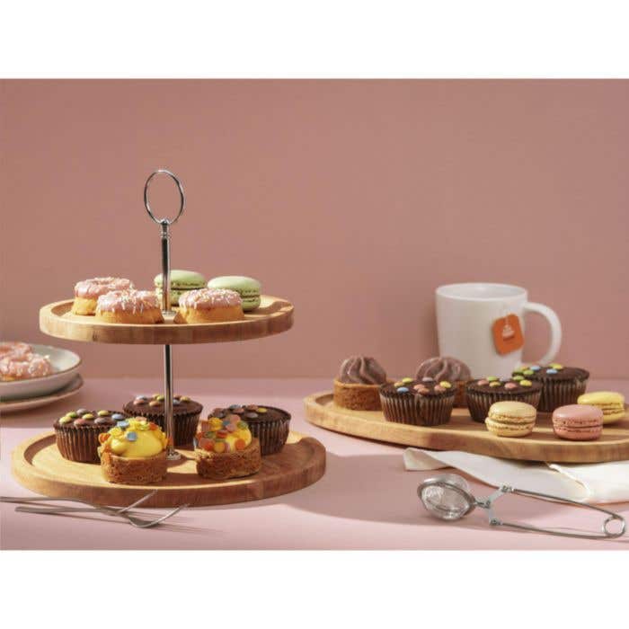 Wooosh plateau de service Bellagio | Bois d'acacia FSC® | Triangulaire