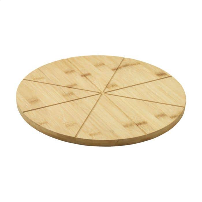 Planche à découper | Bambou | FSC® | Encoches à pizza