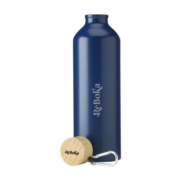 Gourde | Inox recyclé | 750 ml | Bouchon bambou