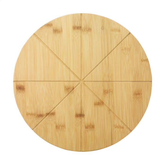 Planche à découper | Bambou | FSC® | Encoches à pizza