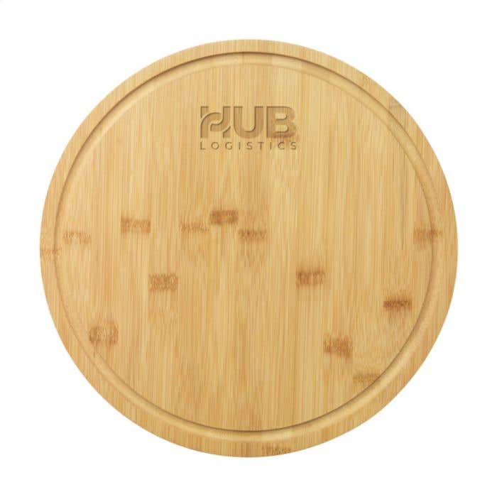 Planche à découper | Bambou | FSC® | Encoches à pizza