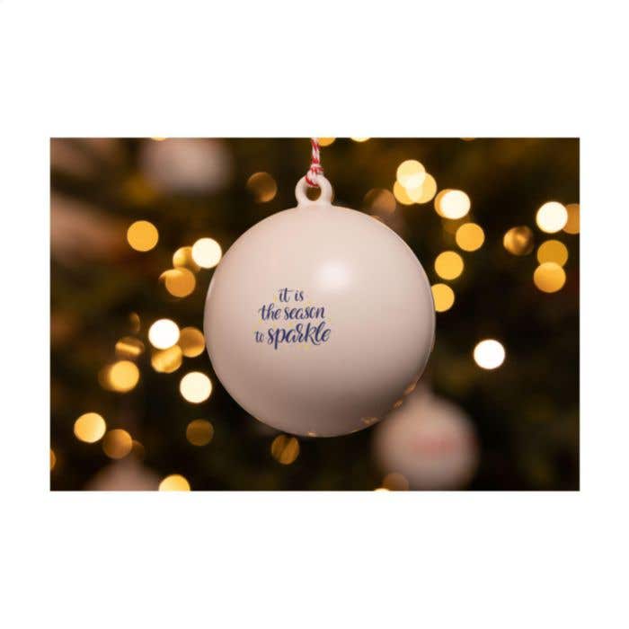 Boule de Noël | Recyclée | 7 cm | Finition mate