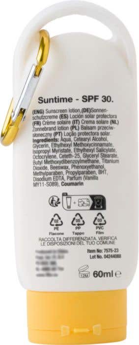 Crème solaire Suntime (60 ml)