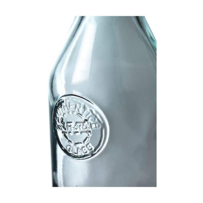 Bouteille d'eau | Verre recyclé | 1200 ml | Bouchon en liège