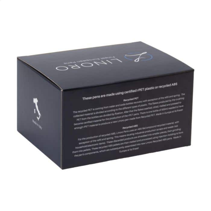 Stylo à bille Linoro | PET recyclé | Encre bleue