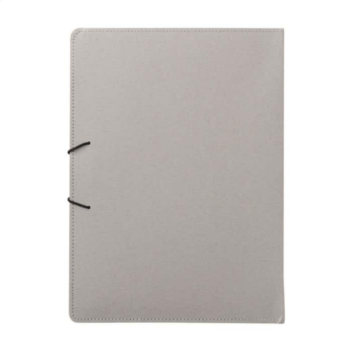 Porte-documents | Carton recyclé FSC® | A4 | Avec bloc-notes