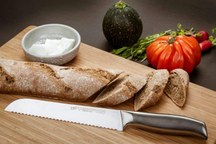 Diamant Sabatier | Planche à découper | Bambou | Avec œillet de suspension