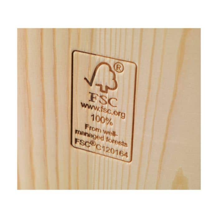 Coffret à vin Casa de Tapas Large | FSC® | Avec planche à tapas en bambou