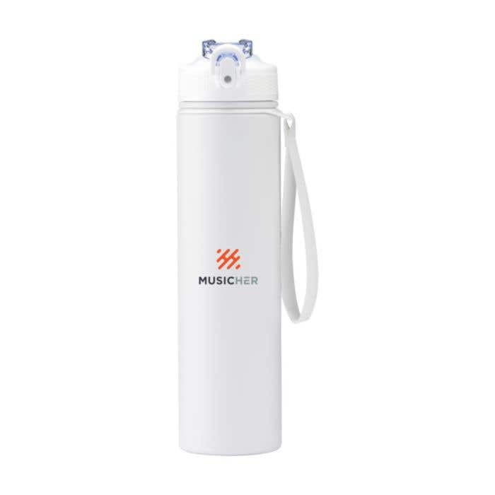 Gourde AquaSteel | Inox | 750 ml | Bec avec paille