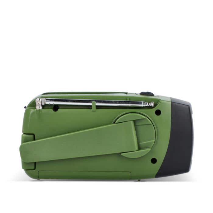 Radio d'urgence SafeSound solaire avec manivelle