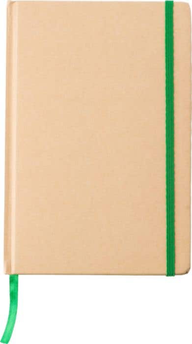 Carnet de notes Kraftnote | A5 | Recyclé | Papier FSC® | 80 pages | Ligné