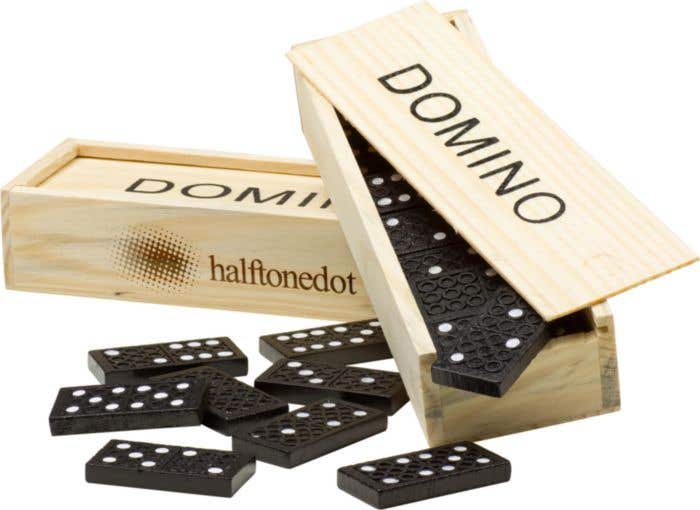 Domino Double | Bois FSC® | Boîte en bois