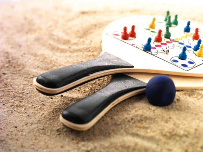 Raquette de plage Game | Bois FSC®