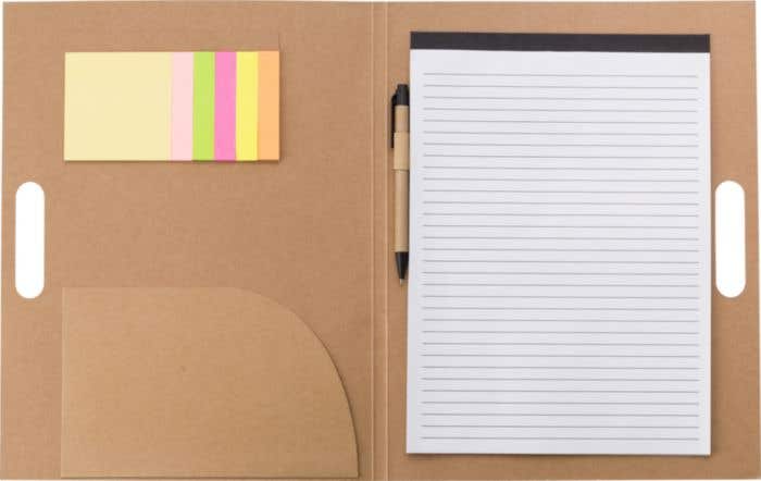 Carnet de notes Cartowrite | 25 feuilles | Papier FSC® | Avec stylo