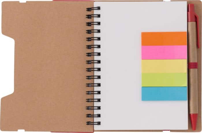 Carnet de notes Multiline | A5 | Papier FSC® | 60 pages | Ligné | Notes adhésives