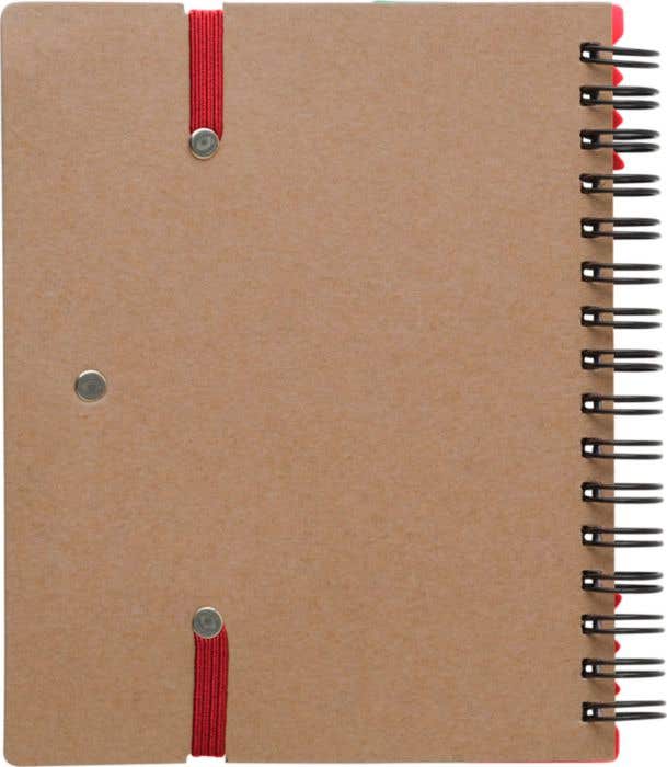 Carnet de notes Multiline | A5 | Papier FSC® | 60 pages | Ligné | Notes adhésives