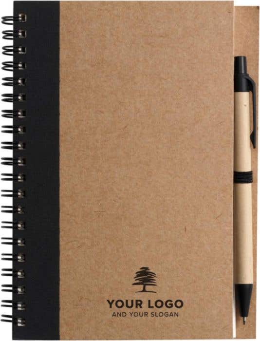 Carnet de notes Greenscript | A5 | Papier FSC® | 60 pages | Ligné | Avec stylo