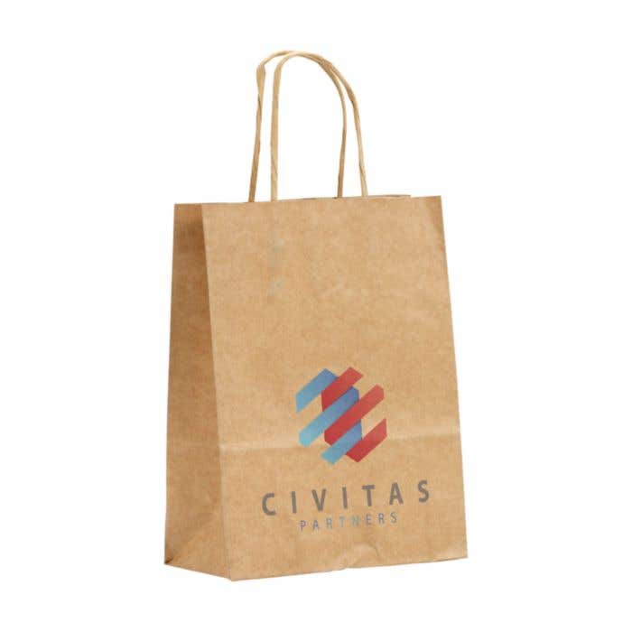 Sac cadeau | Papier | A5 | Imprimable en quadrichromie