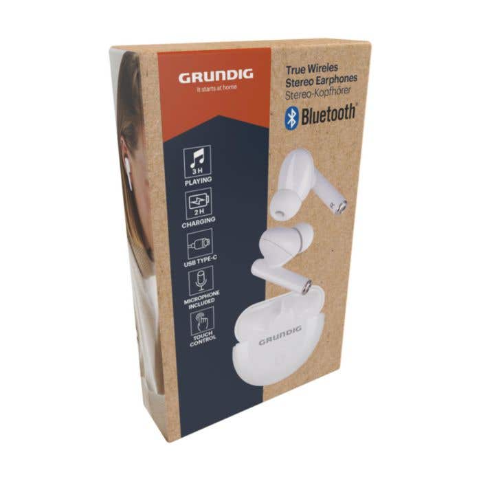 Grundig | Écouteurs sans fil | Bluetooth 5.0 | Étui de chargement