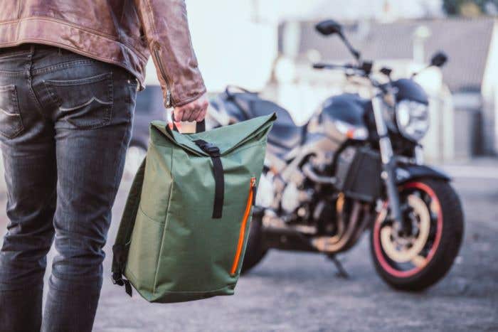 Sac à dos | 18 l | Roll-top | Résistant à l'eau