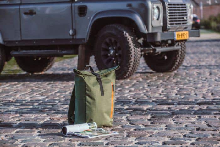 Sac à dos | 18 l | Roll-top | Résistant à l'eau