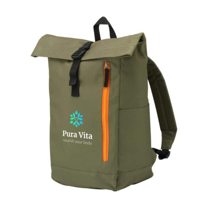 Sac à dos | 18 l | Roll-top | Résistant à l'eau