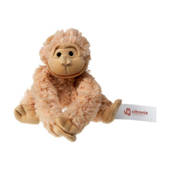 Gorille en peluche | Velcro dans les mains