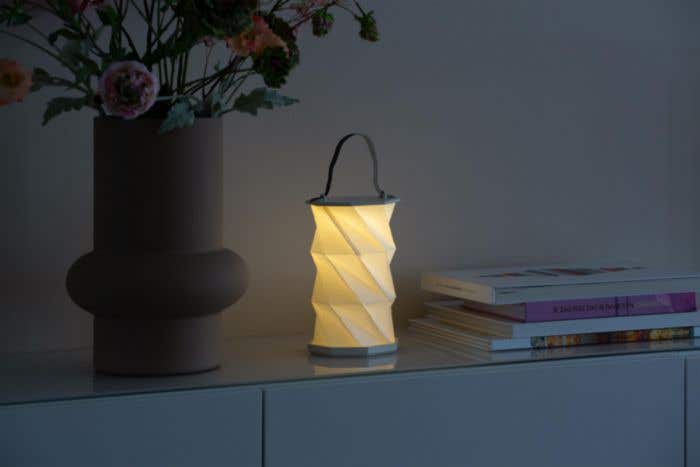 Lanterne LED Wooosh Rising Lantern | Bois FSC® | Rechargeable