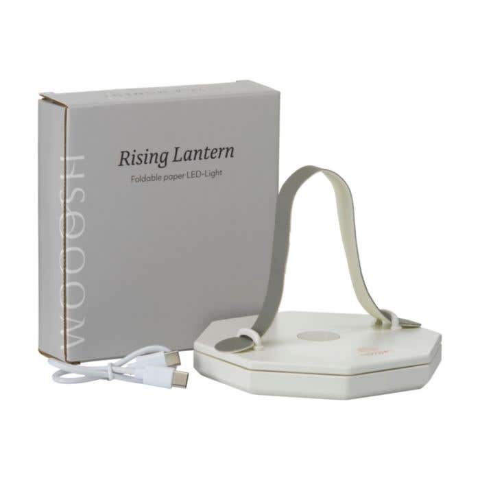 Lanterne LED Wooosh Rising Lantern | Bois FSC® | Rechargeable