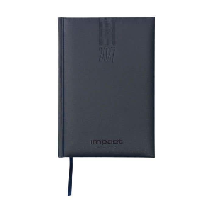 Agenda Eurotop Balacron | 6 langues | Papier FSC® | Perforation d'angle