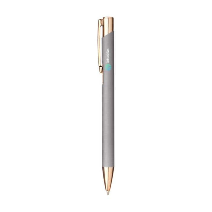 Stylo à bille Ebony | Aluminium recyclé | Toucher doux
