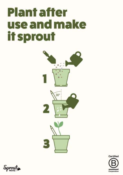 Crayon Sproutworld | Non taillé
