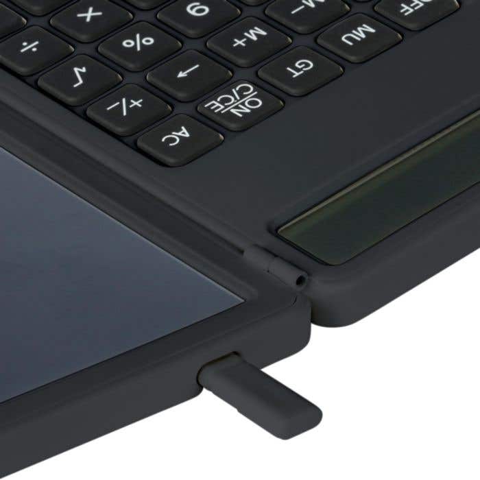 Calculatrice Notex | Recyclée | Avec tablette d'écriture LCD et stylet