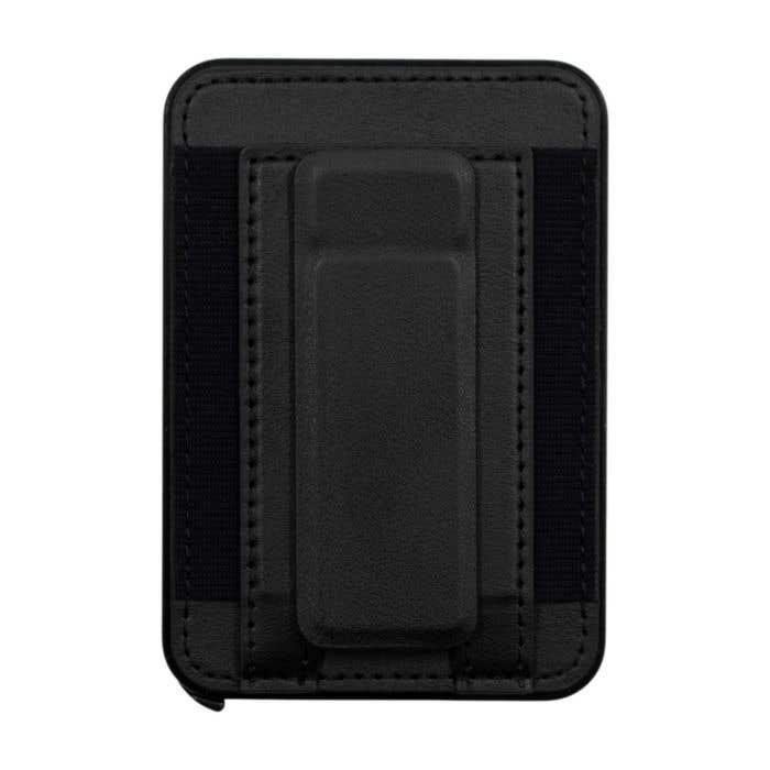 Porte-cartes BrandCharger Wally Stand Pro | Recyclé | 6 cartes | Protection RFID | Support pour téléphone