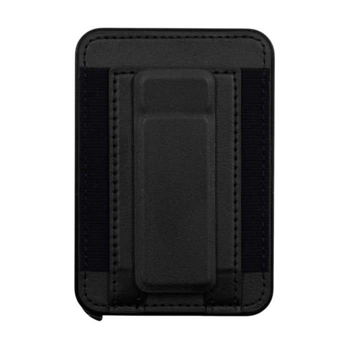 Porte-cartes BrandCharger Wally Stand Pro | Recyclé | 6 cartes | Protection RFID | Support pour téléphone
