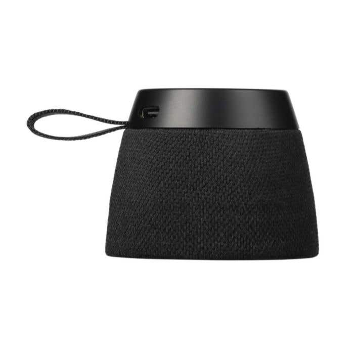 Haut-parleur Maglo | Recyclé | 5 W | Support pour téléphone | Logo lumineux