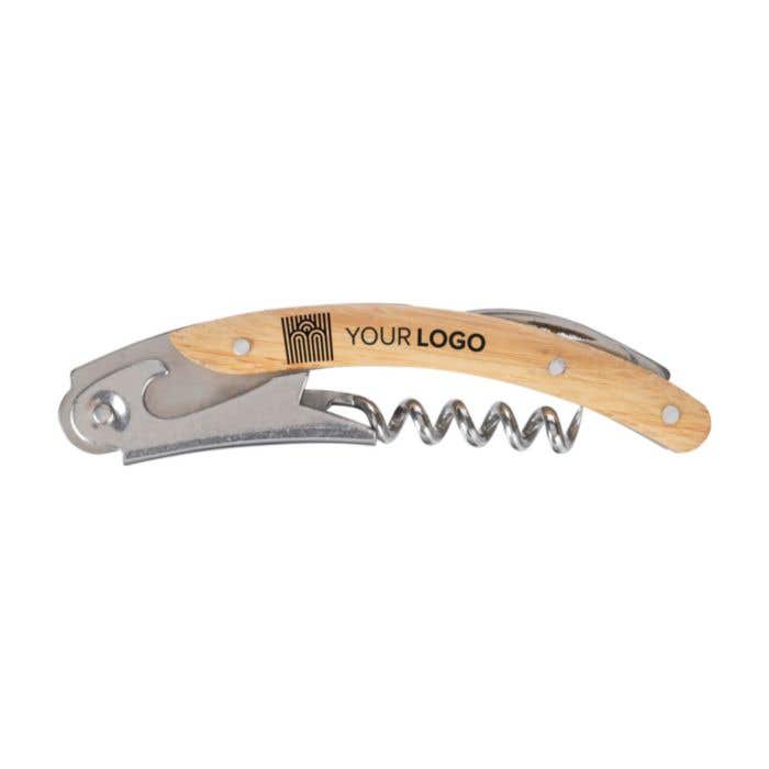 Couteau de sommelier Lenny | Bambou FSC® | 3 en 1