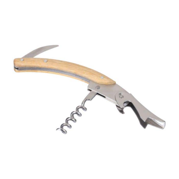 Couteau de sommelier Lenny | Bambou FSC® | 3-en-1
