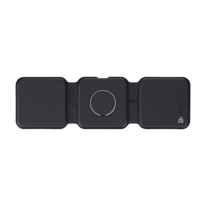 Chargeur sans fil Trigo | Recyclé | 3-en-1 | Pliable