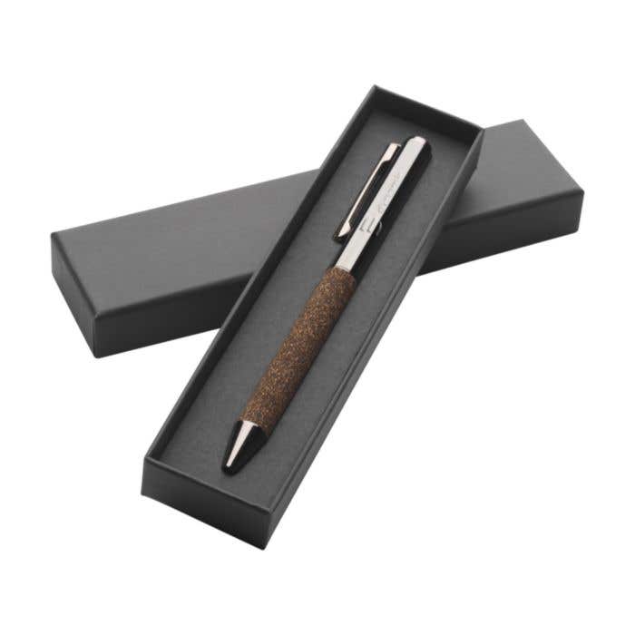 Stylo bille | Inox | Finition marc de café