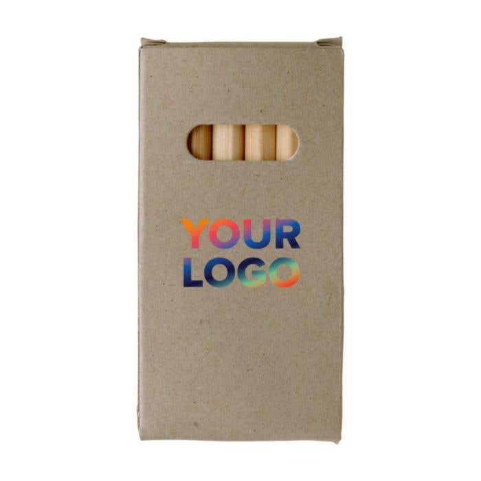 Set de crayons de couleur Small | 6 couleurs | Bois