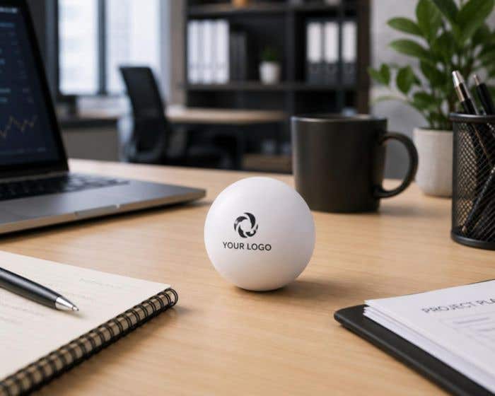 Balle anti-stress Softball | Forme de balle | 6,1 cm