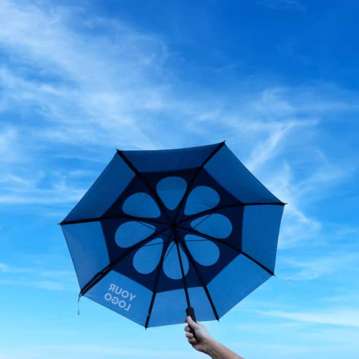 Parapluie tempête Forte | Ø 128,5 cm | Double couche | Métal