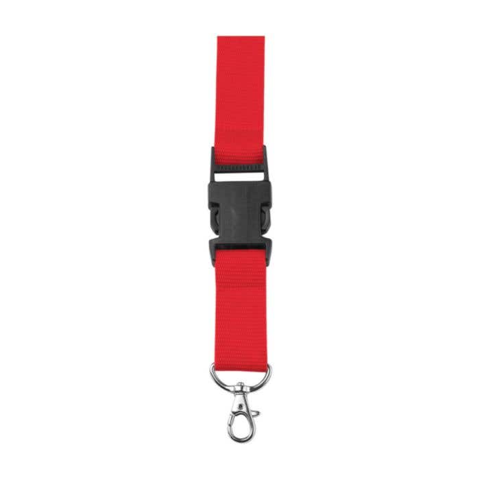 Lanyard Keyhold | 2,5 cm | Boucle | Fermeture de sécurité