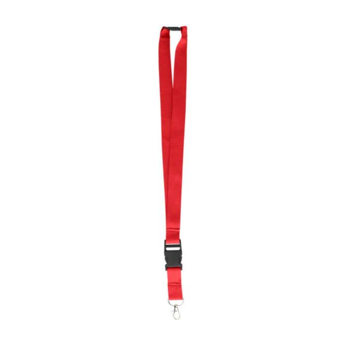 Lanyard Keyhold | 2,5 cm | Boucle | Fermeture de sécurité