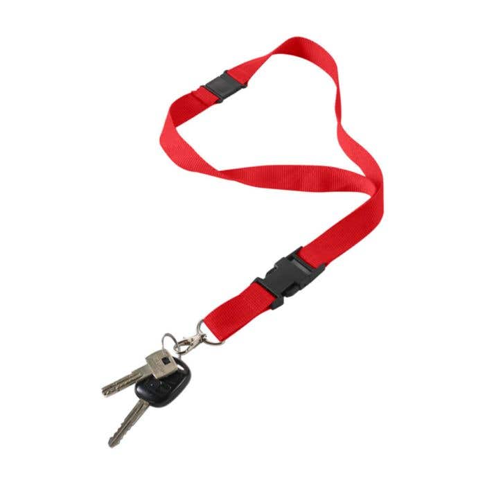 Lanyard Keyhold | 2,5 cm | Boucle | Fermeture de sécurité