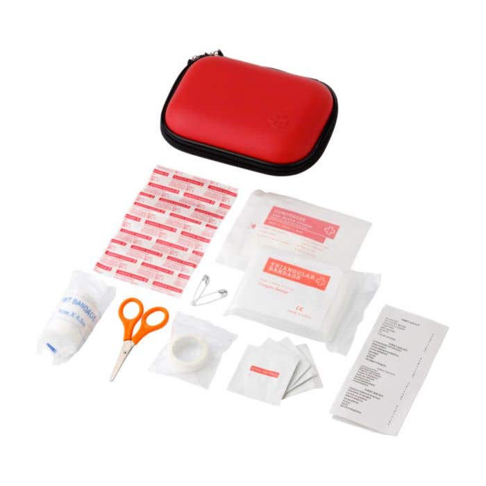 Trousse de premiers secours Maxicare | 16 pièces | Étui